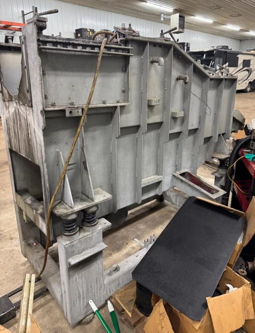 ROSLER Continuous Finishing System, 11.8 Opening x 13.8 Dia x 173 L Channel