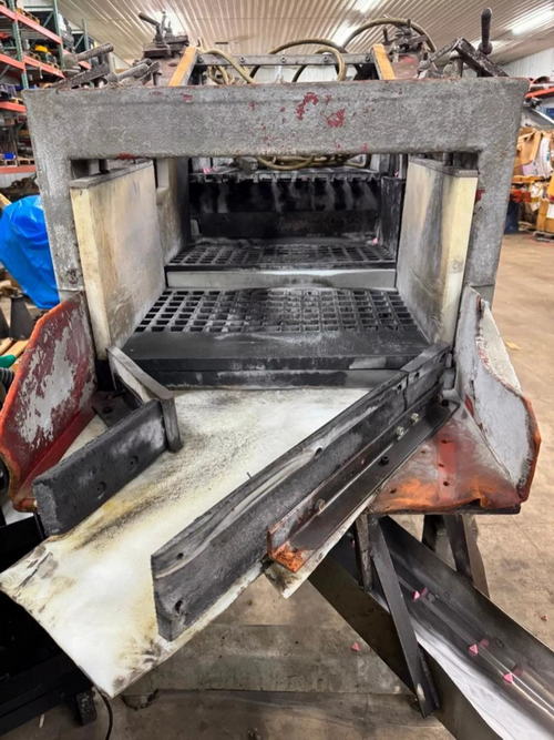 ROSLER Continuous Finishing System, 11.8 Opening x 13.8 Dia x 173 L Channel