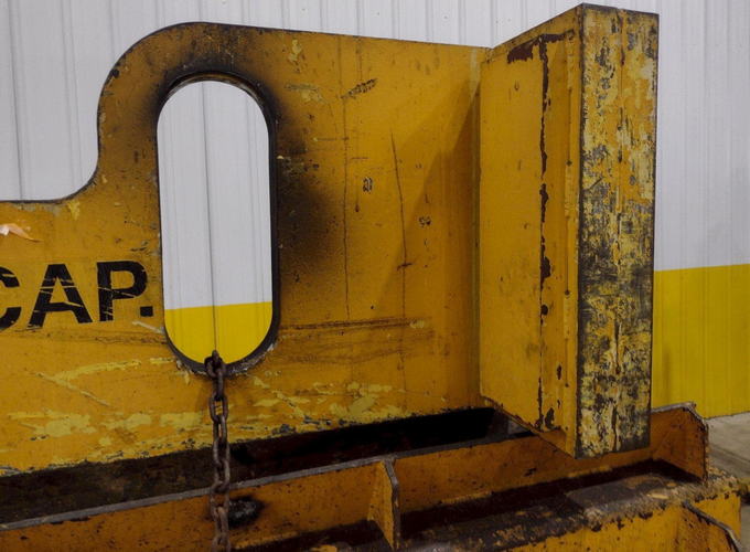 70,000 Lb OVERHEAD CRANE C-Hook, Parking Cradle