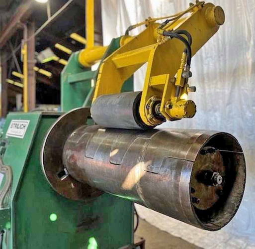 25,000 Lb STRILICH Uncoiler, 18.5 to 24.5 ID, 72 OD, 48 Width
