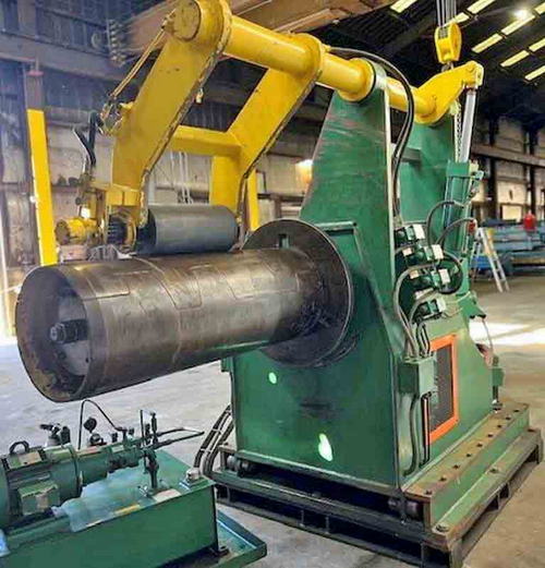 25,000 Lb STRILICH Uncoiler, 18.5 to 24.5 ID, 72 OD, 48 Width