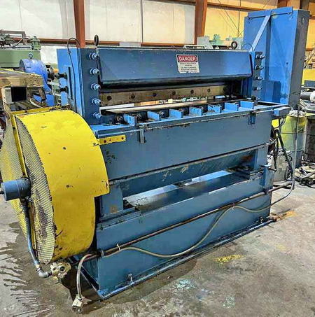 48 x .135 SESCO Cut-to-Length Shear, Air Clutch/Brake, 10 HP AC