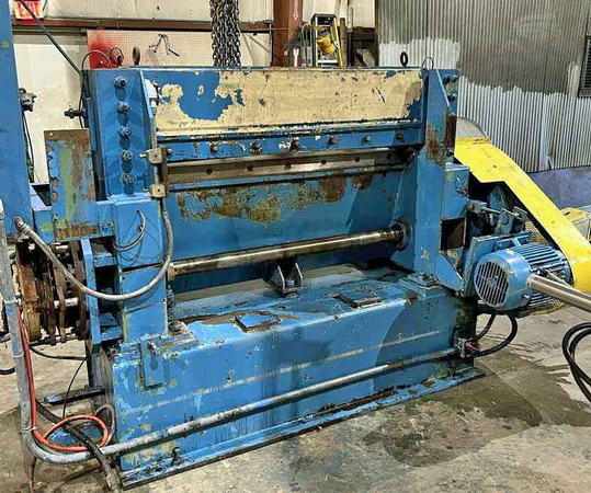 48 x .135 SESCO Cut-to-Length Shear, Air Clutch/Brake, 10 HP AC