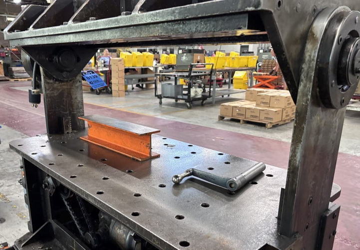 HANSFORD 1010-6 Mobile Die Separator, 24 x 48 Bed