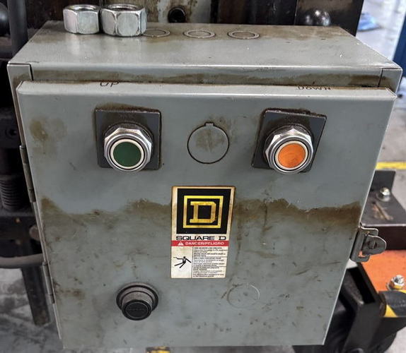 HANSFORD 1010-6 Mobile Die Separator, 24 x 48 Bed