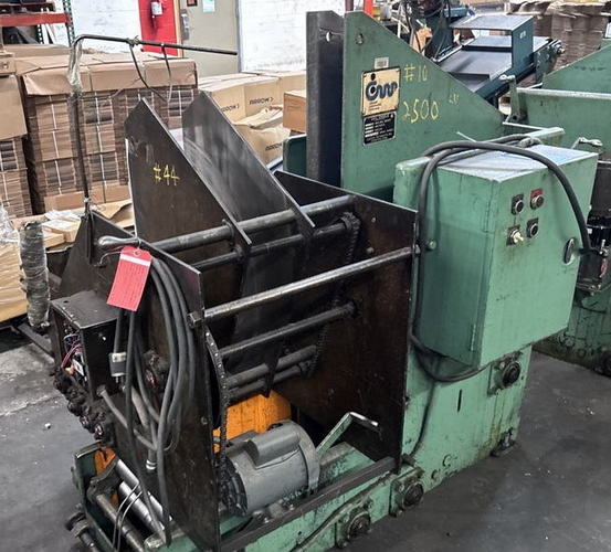 2,500 Lb COOPER WEYMOUTH PETERSON Coil Cradle, 50 OD, 12 Width