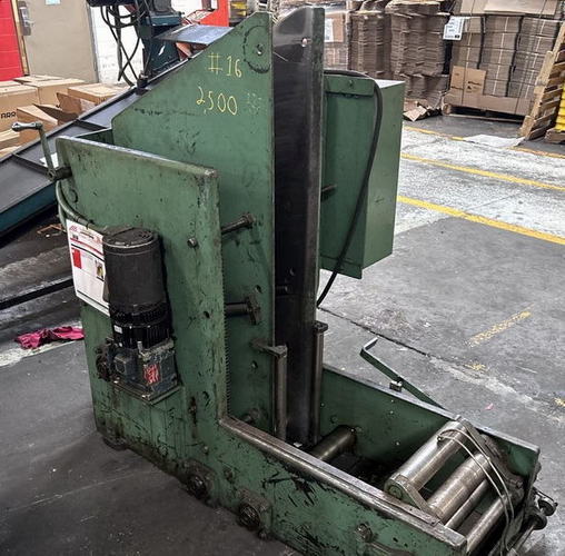 2,500 Lb COOPER WEYMOUTH PETERSON Coil Cradle, 50 OD, 12 Width