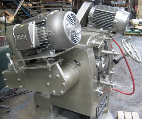 1 MEECO HD01 2R2M Straightening, Sizing and Polishing Machine, (2) 10 HP