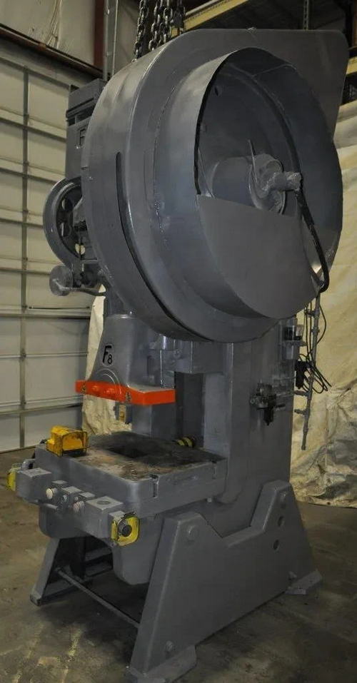 100 Ton FEDERAL OBI Press, 4 Str, 3 Adj, 15.5 SH, 36 x 28 Bed, 50-100 SPM