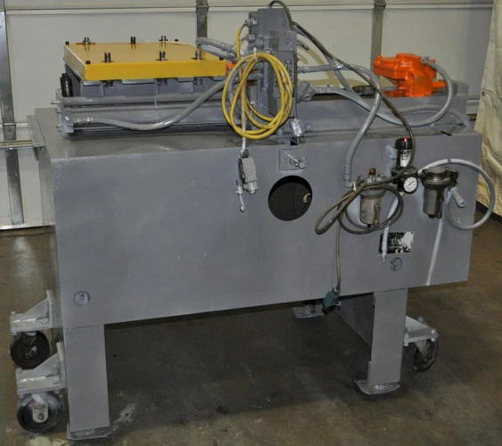 18 W x 12 Str x .090 AIR FEEDS Feeder Straightener, 5-Roll Straightener